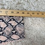 L'Agence L’AGENCE Marguerite High Rise Skinny Jeans Snakeskin Pink 25 NWT Photo 9