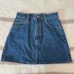NWOT abrand denim mini skirt Blue Size XS Photo 4