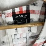Worth New York Sleeveless Plaid Jacquard Sheath Dress Size 2 Photo 1