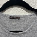 J. McLaughlin  100% Cashmere Gray Sweater With Accent Buttons Size Large Size Lg Photo 1