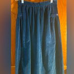 TROUSERS UP Elegant Blue Velvet Button Photo 1