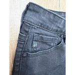 KanCan Black High Rise Frayed Hem Jean Shorts Women's 5/26 Size 4 Photo 2
