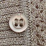 Missoni Rose Mauve Glitter Button Front Knit Cardigan Sweater Size 38 US2 Photo 11