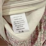 ASTR Plisse Long Sleeve Cross Bust Blouse Top in Purple Ditsy Size Small NWT Photo 5