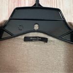 Massimo Dutti  Taupe Beige Tie Front Linen Blouse Size M Photo 8