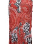 Rafael hibiscus floral batik broomstick skirt size xl Photo 3