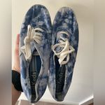 Keds Blue and White Tie Dye Canvas Shoes Photo 1