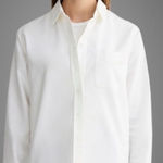 Everlane White Oxford Button Up Organic Cotton Shirt Photo 0