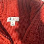 Chic Cable Knit Sweater Vest in maroon Orange Photo 2