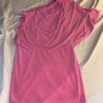 Jessica Simpson Women’s pink one shoulder dress Photo 0