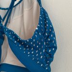 Xhilaration Teal Swimsuit Top Photo 4