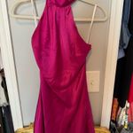 Lovers + Friends Hayes Mini Dress Magenta Pink XS Photo 2