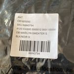 Anthropologie By Marilyn Black Midi Fitted Ribbed Sweater Skirt Photo 3