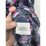 Tory Burch Silk Circle Motif Sheath Dress Women 8 Purple Retro Y2K Art To Wear Photo 3