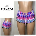PilyQ New.  multicolored Pom Pom shorts. XS/S. Normally $72 Photo 1