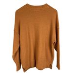 Aerie Oversized Boho Knit Soft Drop Sleeve Tan Crewneck Sweater Size XS Photo 1