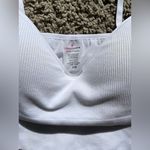 Love Charm Lover charm White Ribbed Crop Top Photo 3