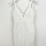 Majorelle  White Tie Strap Eyelet Dress Revolve Size Small S Photo 1