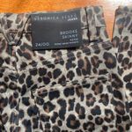 Veronica Beard New  Brooke Skinny Leopard Print Jeans Size 24 Photo 5