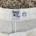 Princess Polly White Cropped Flare Pants Photo 2