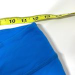 Beyond Yoga Down the Line Ruched Leg Bright Blue Leggings Size Medium Photo 3