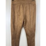 Spanx  Women’s Velour Skinny Pants Full Length Lined Brown Size S Photo 4