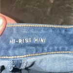 American Eagle  Outfitters Blue Cargo High Rise Mini Skirt Casual Photo 2