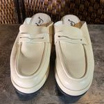 Free People  Cream Loafer Slip On Shoes Size 38 Photo 1