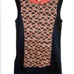 Target The Webster Miami Dress 14 Coral Navy Sleeveless Photo 1