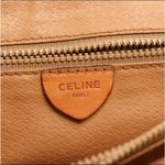 CELINE Vintage Coated Canvas Shoulder Bag Photo 4