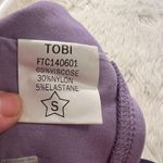 Tobi Structured Cut Out Bra Purple Photo 7