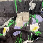 ASOS Casual Pants Dark Gray Floral Photo 8