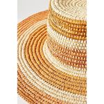 GREENPACHA Canarias Hat in Natural & Yellow Small New Womens Cowboy Western Orange Photo 8