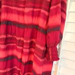 Terra & Sky  Burgundy And Pink Maxi Dress‎ Size 2X Photo 4