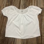 Madewell  Texture & Thread White Top Photo 0