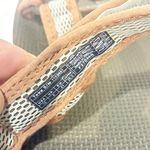 Teva  Women's Platform Sandals Size 10 Ankle Strap Brown Green White Photo 4