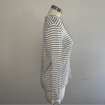 Kaileigh Stitch Fix Striped Ruffle Neck Top Size M Photo 1