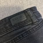 Black Label Black Denim Skirt Photo 4