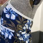 Y2K Sister Clothing Floral Hawaiian Halter Mini Dress 100% Cotton Photo 6