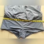 Free Country  skort size XL /16  sport swim button gray white stretch Photo 10