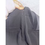 Veronica Beard ‎ scuba pants front seam leg slit black 2 Back Zip Slim Fit Photo 7