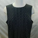 Michael Kors Michael  polka dot sleeveless casual dress top blouse size XL Photo 1