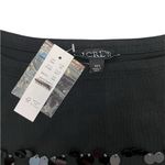 J.Crew  Heavy Jersey Long-Sleeve T-Shirt with Paillette Embellishment Size XXS Photo 2