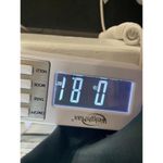 Chico's 2 Jacket Women L Zebra Button Front Collar Linen Blend Lightweight Pocket Photo 8