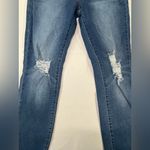Cello   Skinny Distressed Ankle Raw Hem Stretch Denim Blue Women’s Jeans Photo 3