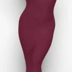 SKIMS  Soft Lounge Spaghetti Strap Dress | Bordeaux | Size 4x RARE COLOR Photo 0