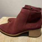Ecco  Shape Sartorelle Ankle Bootie Water Resistant Andorra Red Suede EU 37. Photo 3