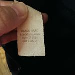 Black Halo Women's Silk Black Top Skinny Fitted Pockets Jumpsuit Size 2 Photo 14