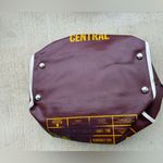 Vintage Natchitoches Central Leather Duffle Gym Bag Yellow Photo 4