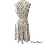 Gabby Skye  size 8 dress floral printed fit and flare knee length zip back close Photo 13